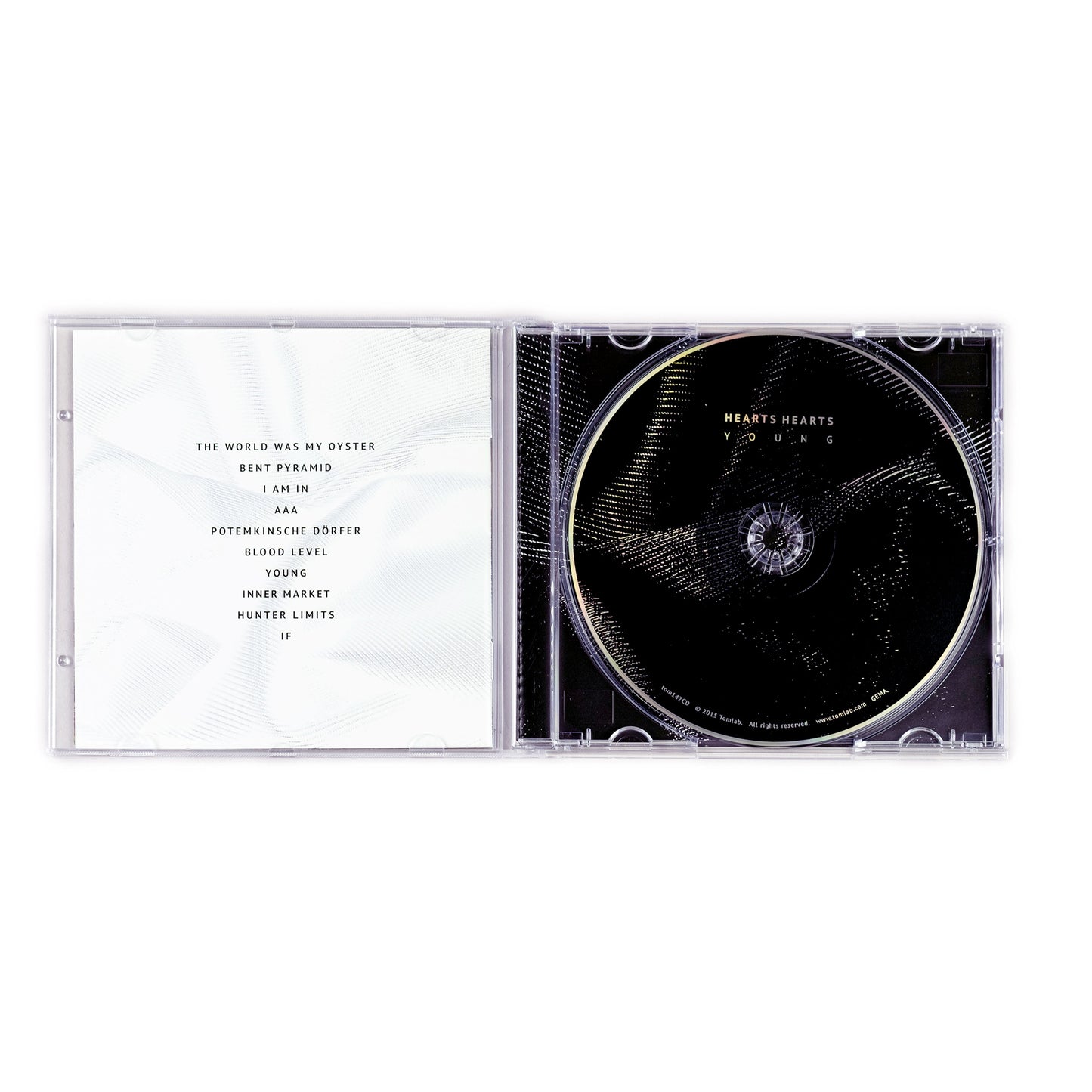 HEARTS HEARTS CD "Young"