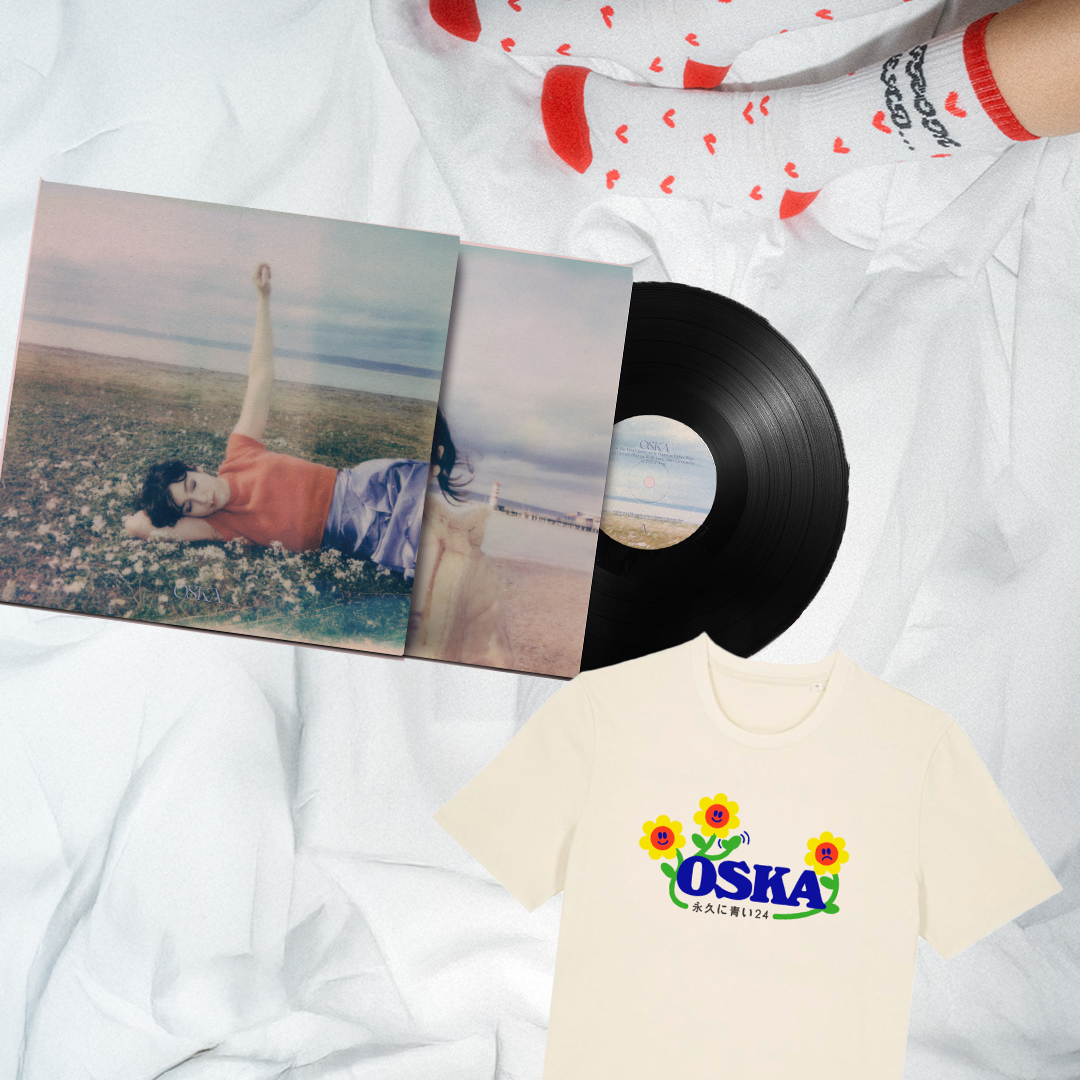 OSKA All-In Fan Kit (signed Vinyl + T-Shirt + Socks)