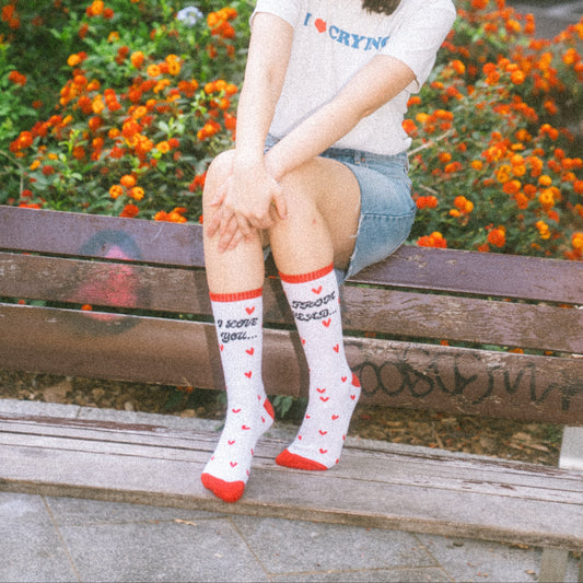 OSKA Socks "I love you from head to toe"
