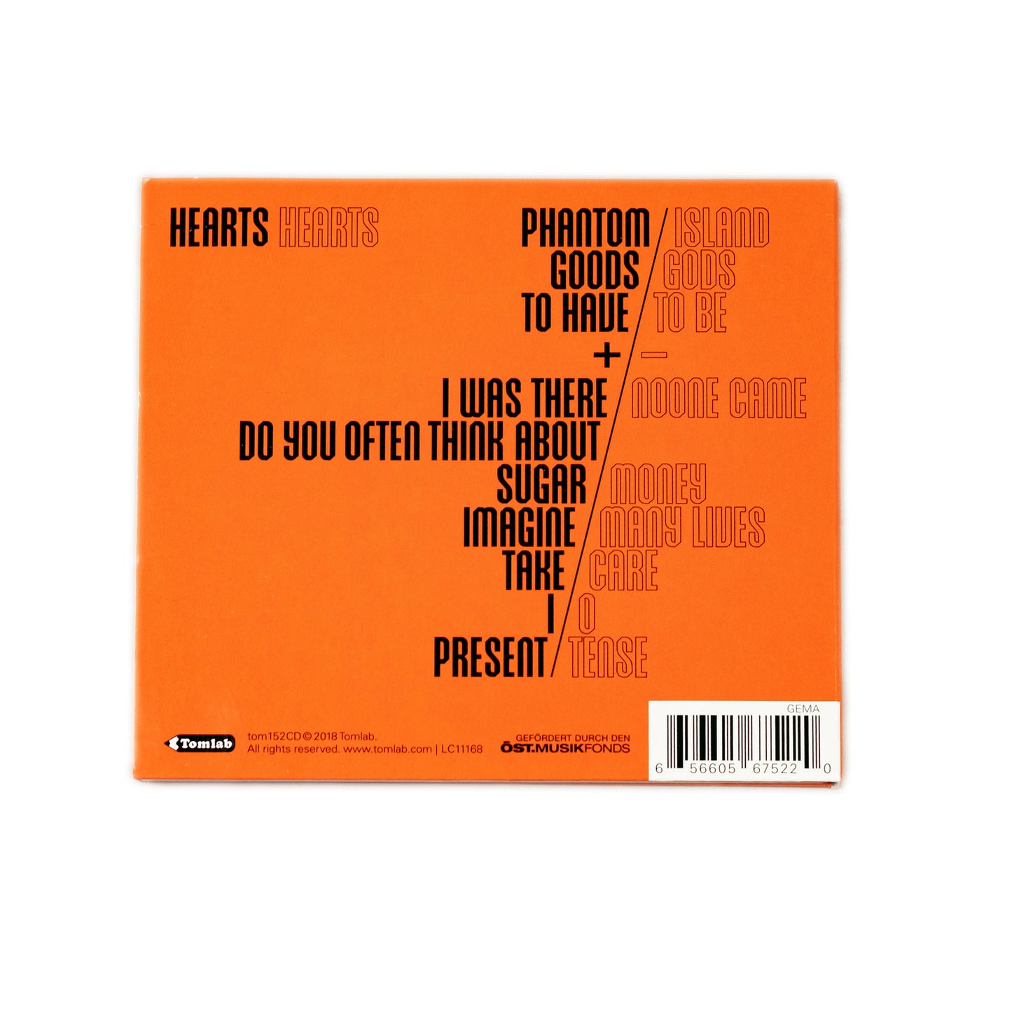HEARTS HEARTS CD "Goods / Gods"
