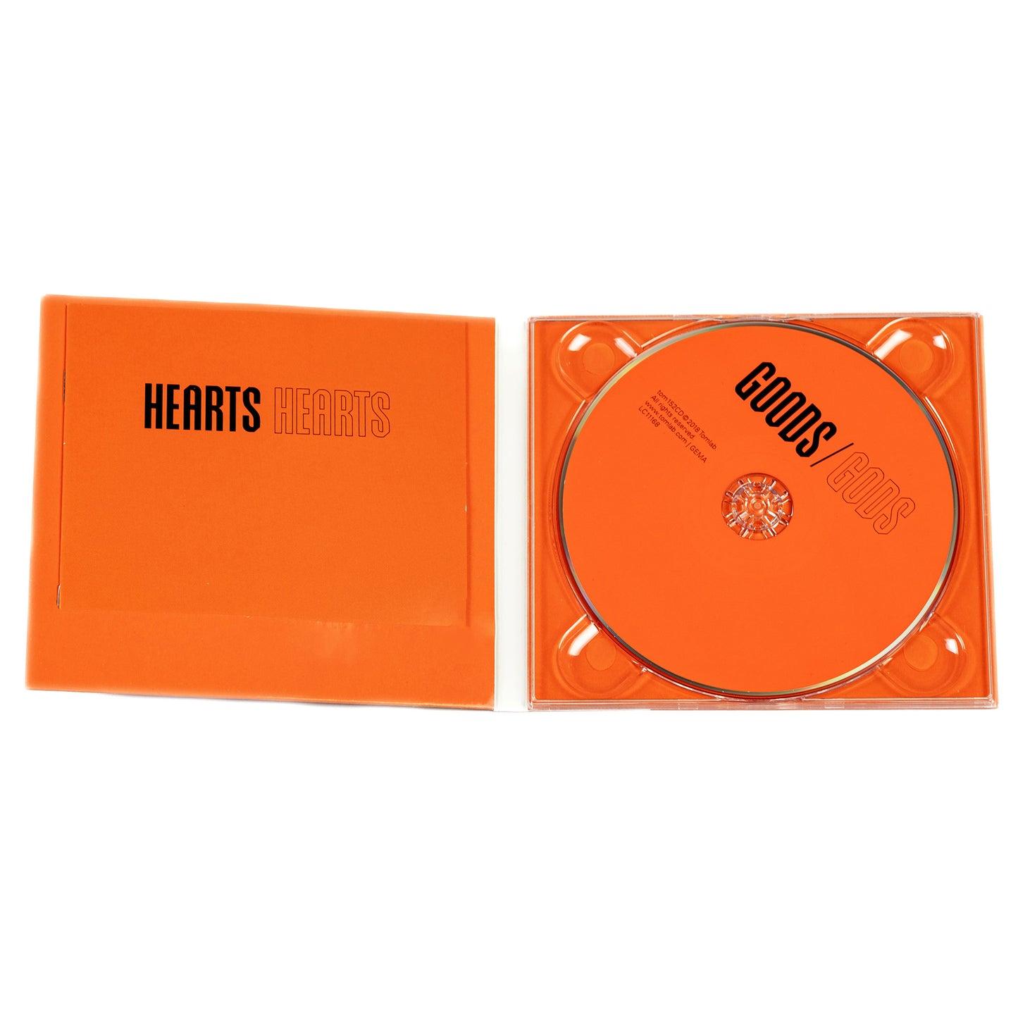 HEARTS HEARTS CD "Goods / Gods"