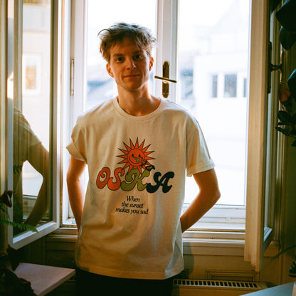 OSKA T-Shirt "Sun" - natural